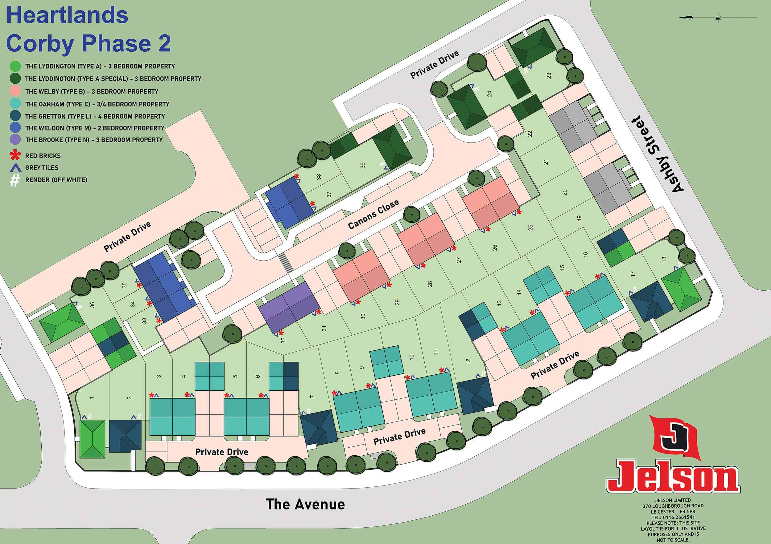 Heartlands New Homes in Corby