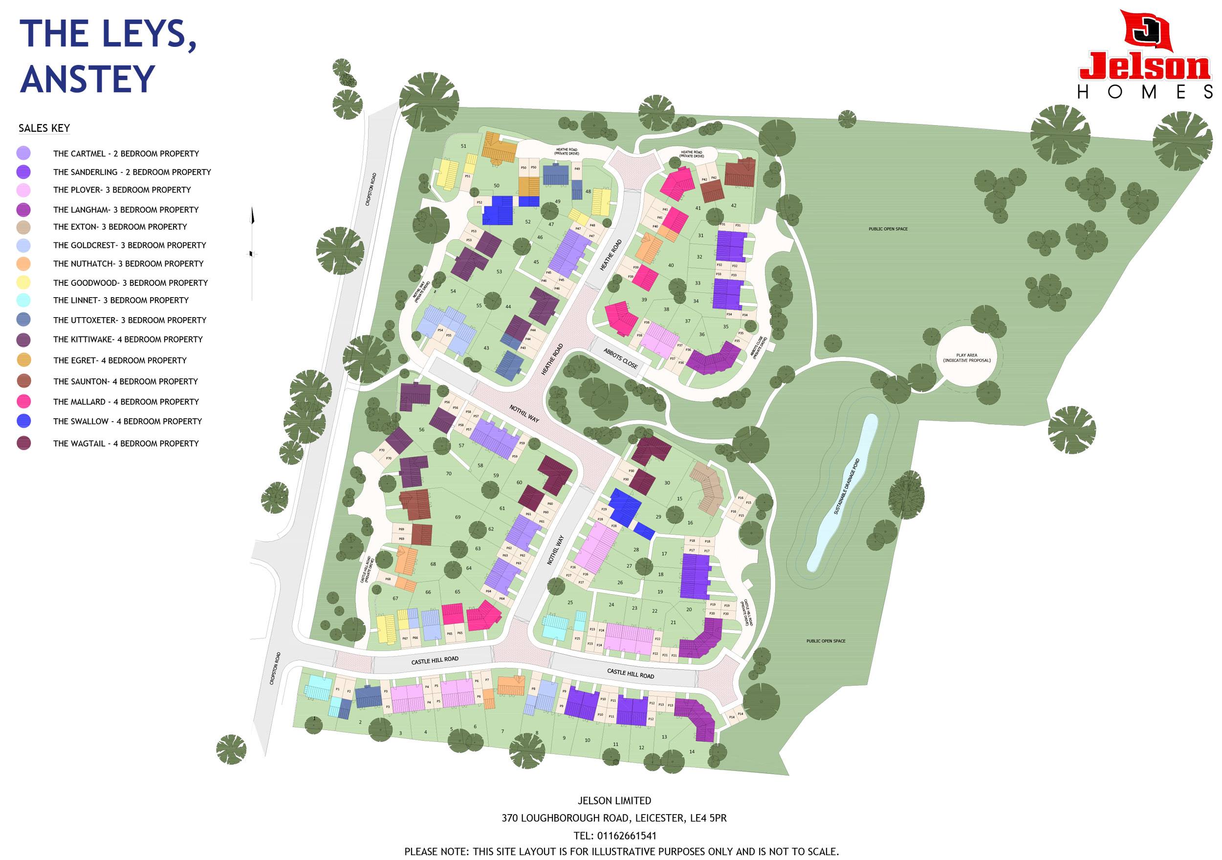 The Leys New Homes in Antsey