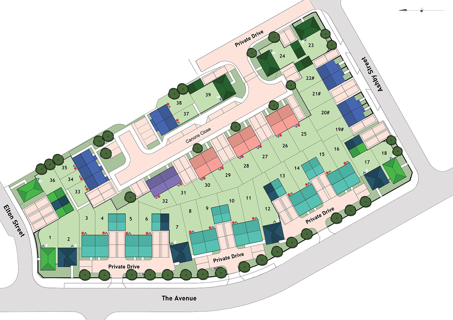Heartlands at Priors Hall Park Interactive Site Plan