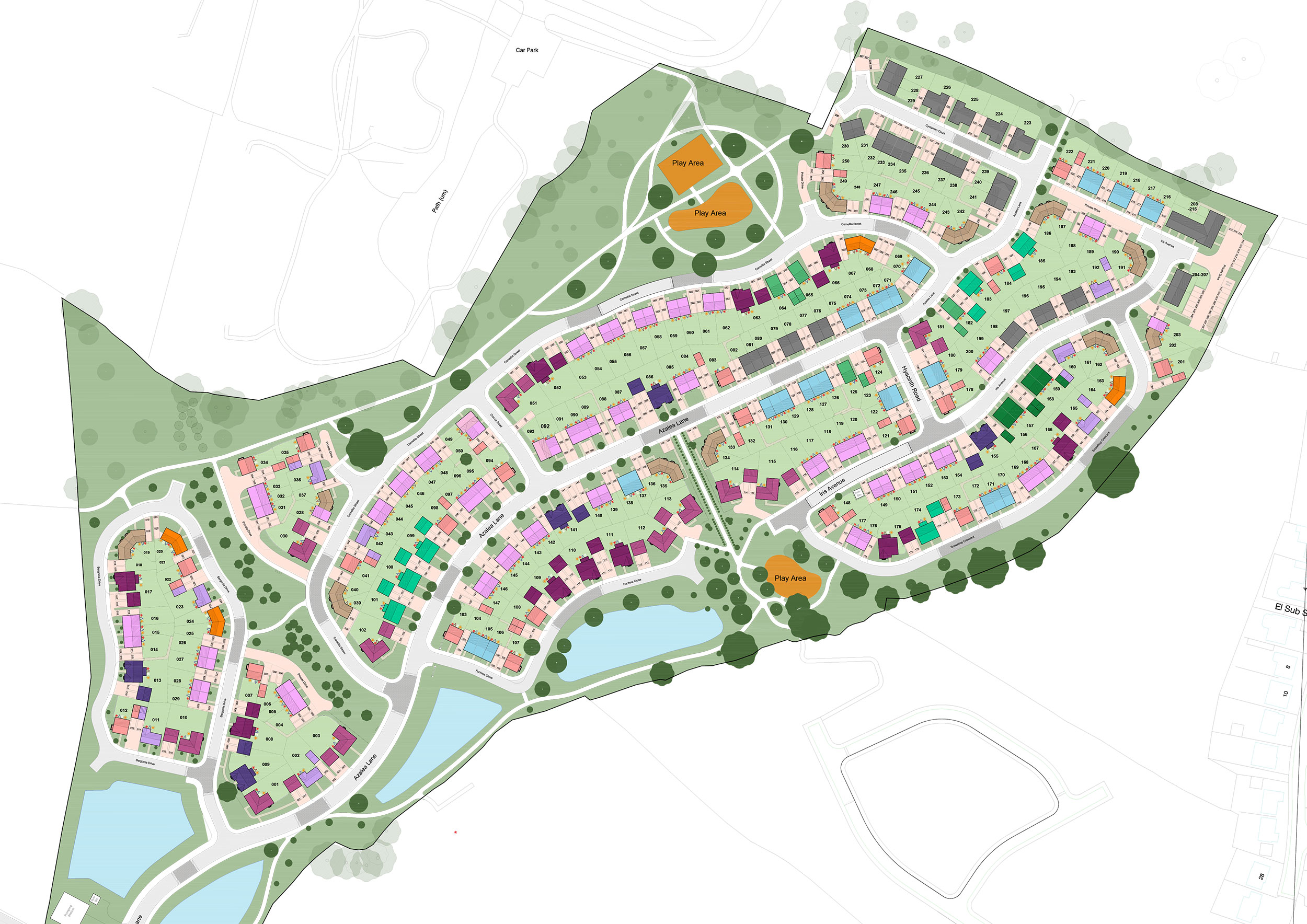 Standard Hill Interactive Site Plan