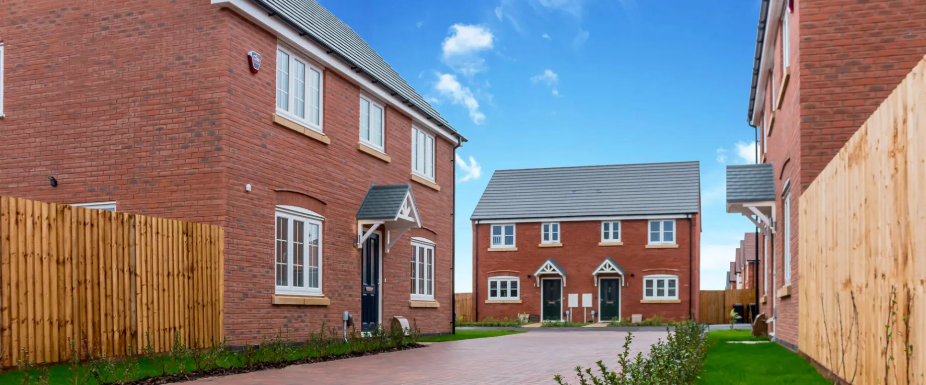 3 bed semi-detached street scene