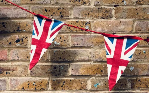 Union Jack bunting