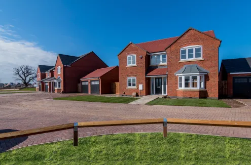 Exterior of Jelson Homes