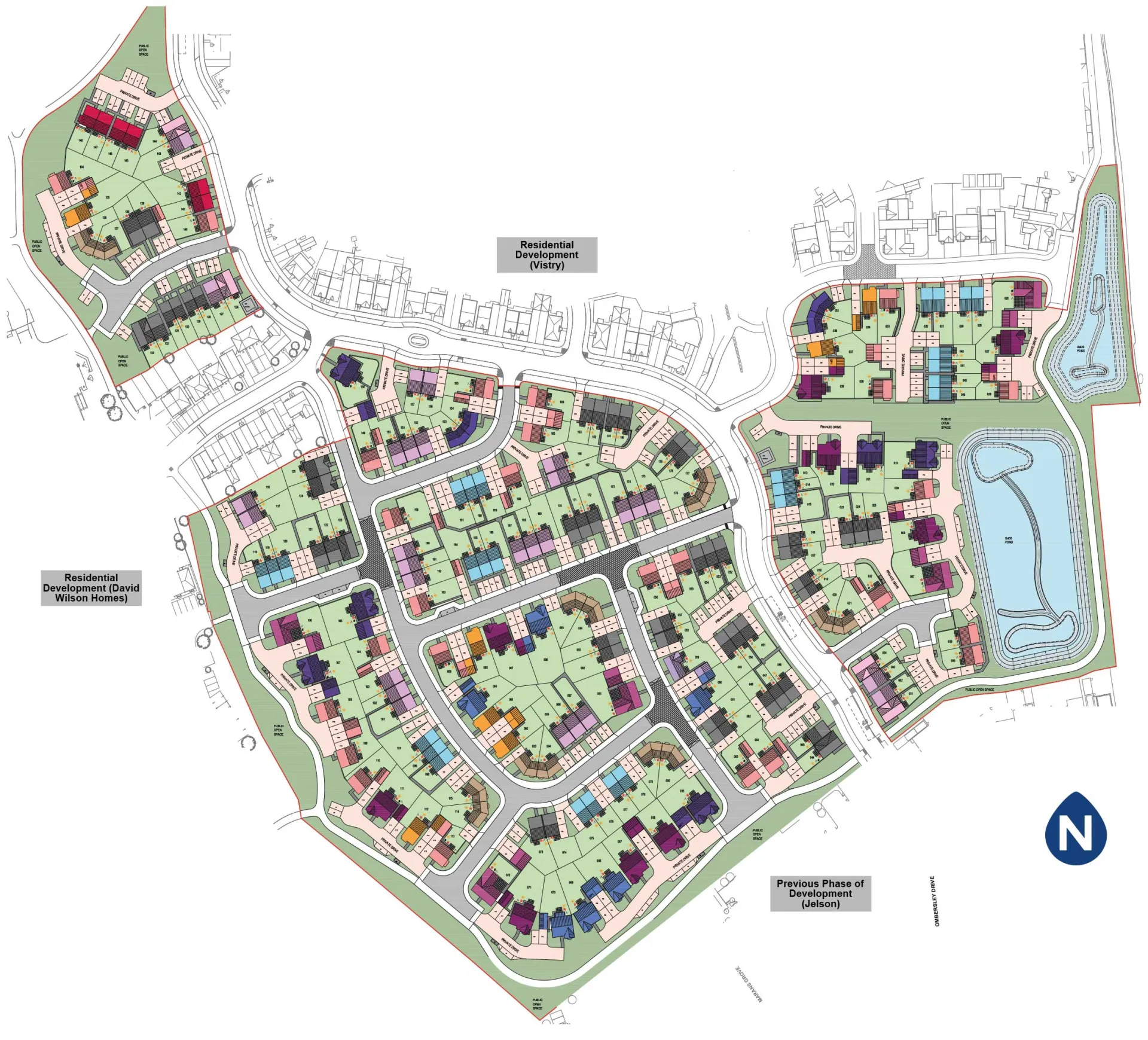 Lockley Gardens site plan