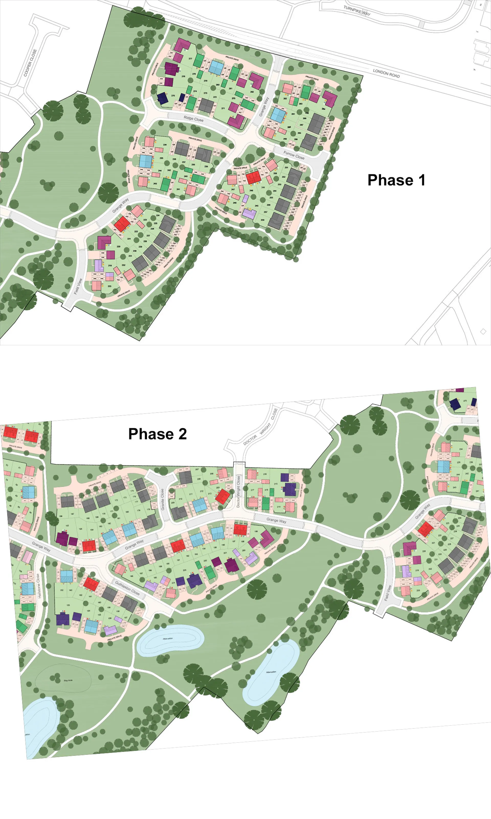 Hay Meadows site plan
