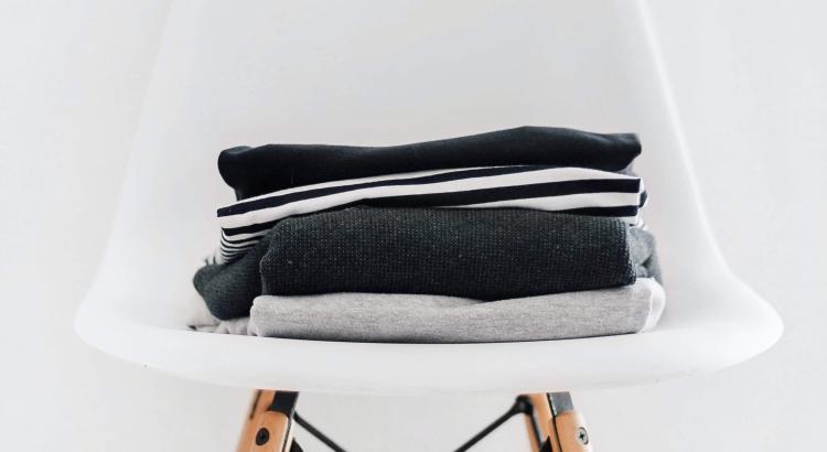 Neat pile of clothes