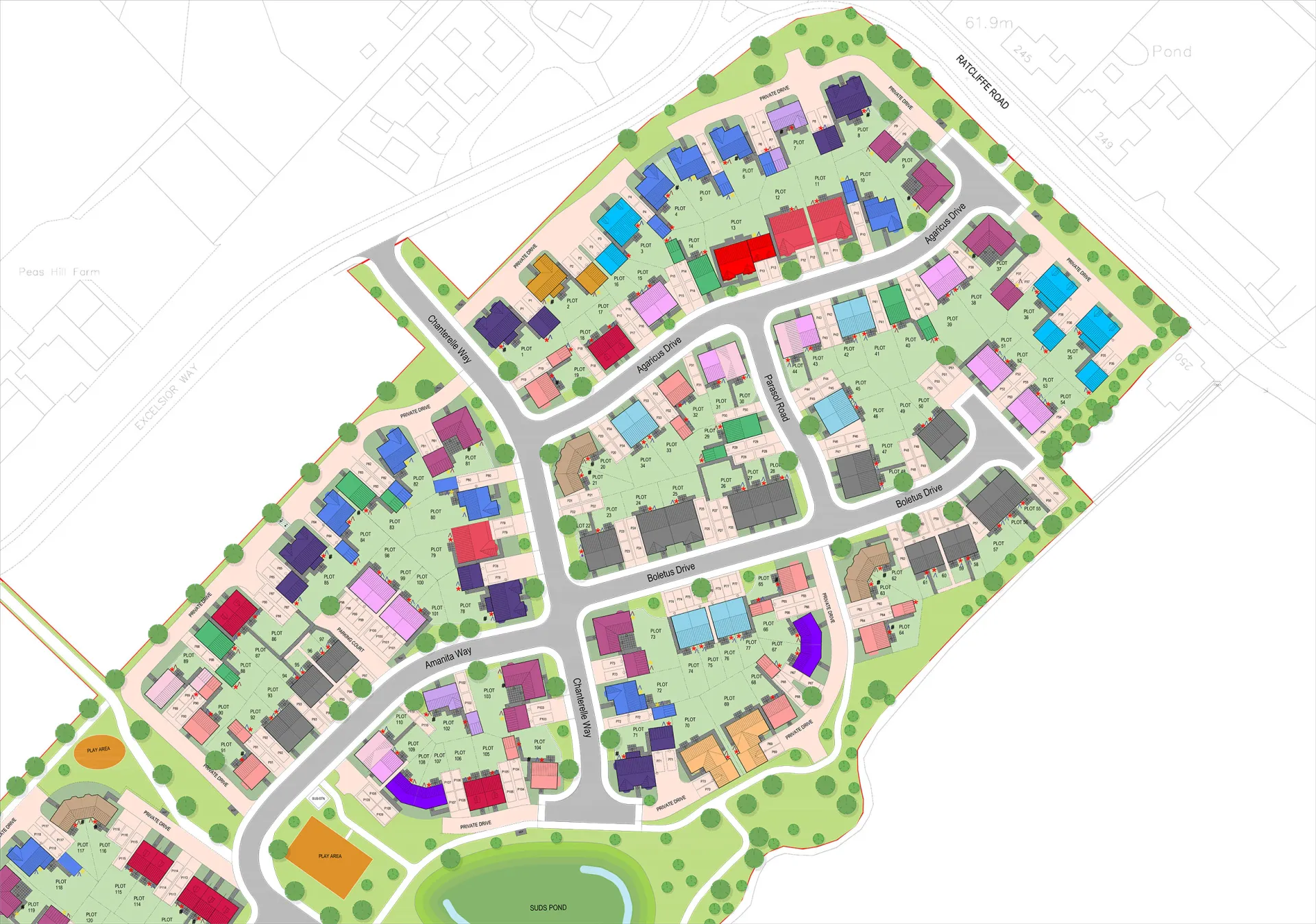 Willowmere site plan